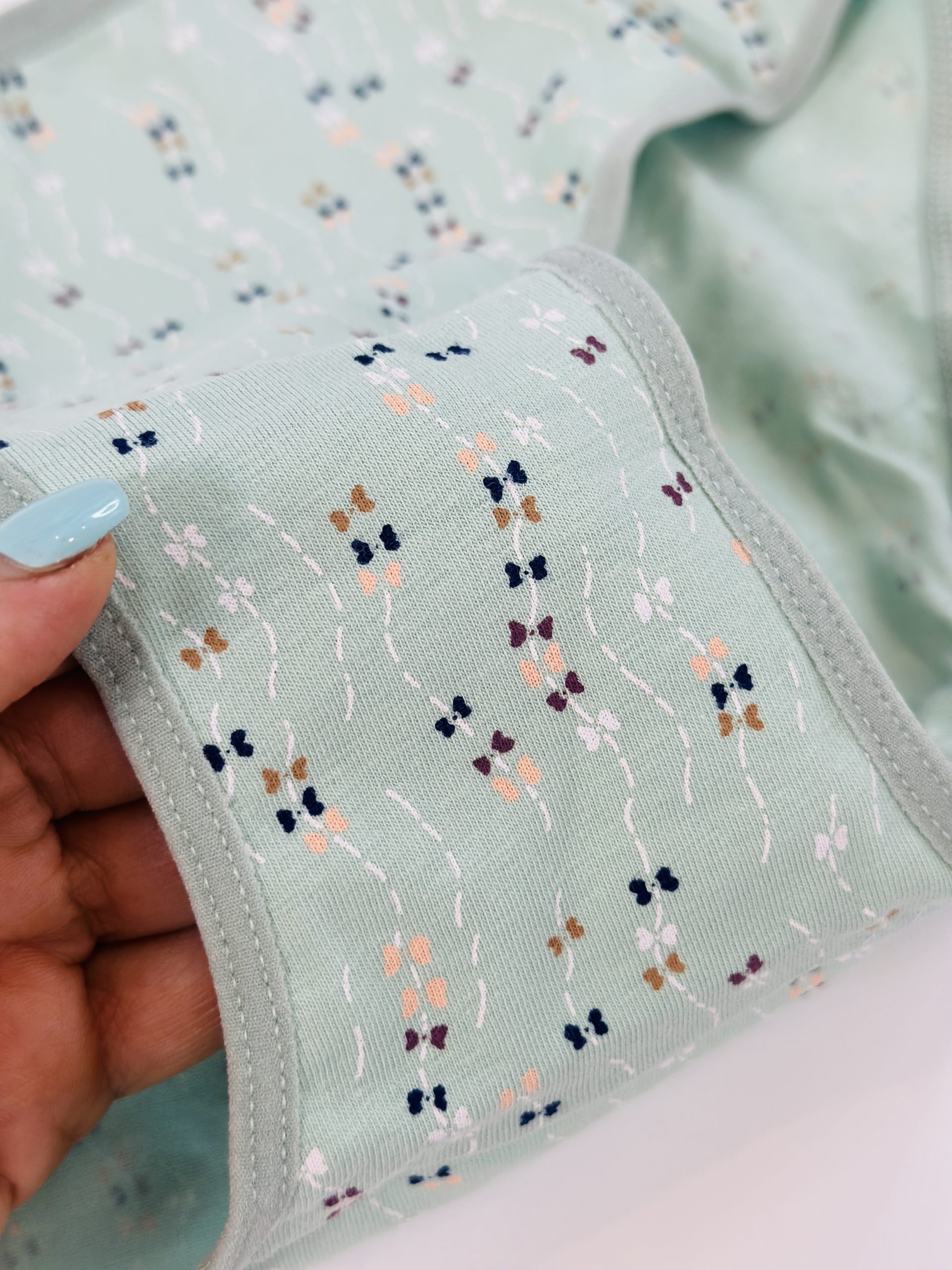 شورت زنانه باریش گلدن اسلیپ پنبه لاکرا تمام چاپ