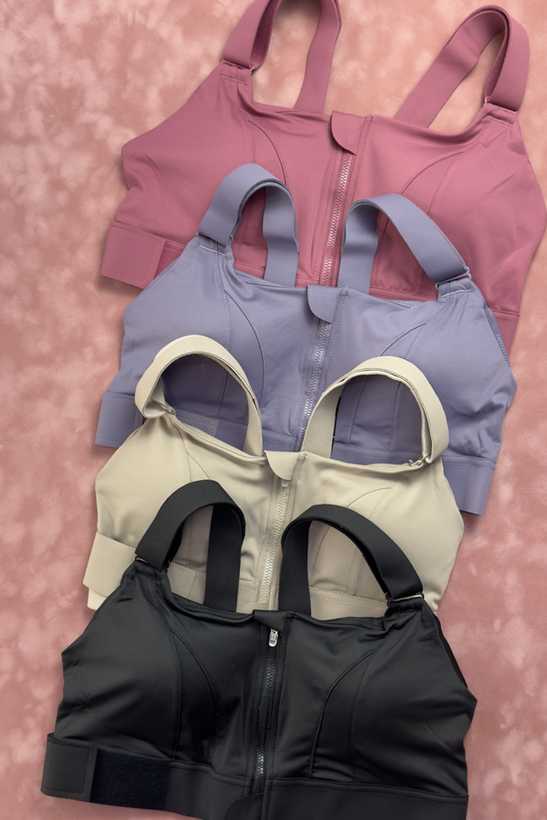 نیم تنه ورزشی زنانه مدل بند تنظیم شونده و چسبی