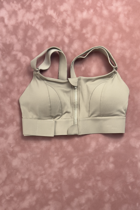 نیم تنه ورزشی زنانه مدل بند تنظیم شونده و چسبی