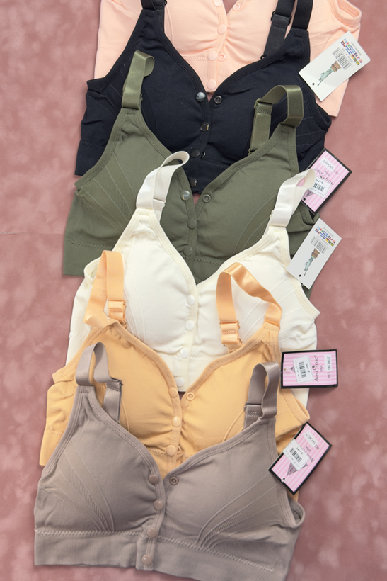 نیم تنه زنانه کش پهن پنبه لاکرا الوان جلوبازشو